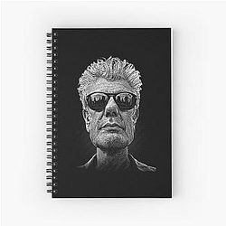 Anthony Bourdain Spiral Notebook