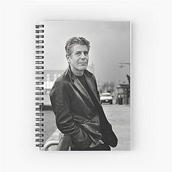 Anthony Bourdain Spiral Notebook