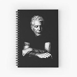Anthony Bourdain Spiral Notebook