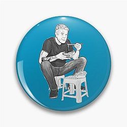 Anthony Bourdain Pin