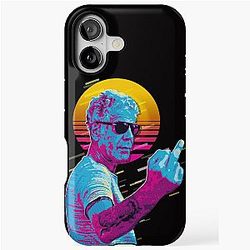 Anthony Bourdain Middle Finger iPhone Tough Case