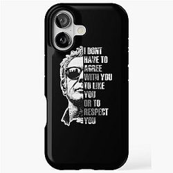 Anthony Bourdain I Don't Have to Agree T-Shirt iPhone Tough Case