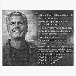 Anthony Bourdain Famous Puzzle