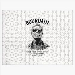 Anthony Bourdain Quotes Jigsaw Puzzle