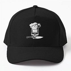 Chef with Anthony Bourdain emblem and Baseball Cap