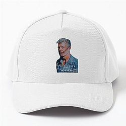 Anthony Bourdain Quote T-Shirt and Baseball Cap Sticker