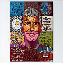 Anthony Bourdain Poster