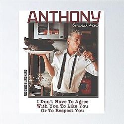 Anthony Bourdain Poster