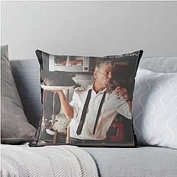 Anthony Bourdain Throw Pillow