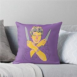 Anthony Bourdain Throw Pillow