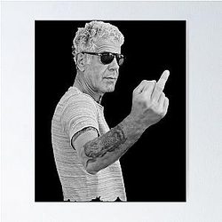 Anthony Bourdain Poster
