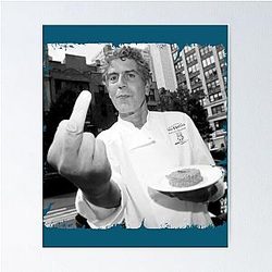 Anthony Bourdain Poster