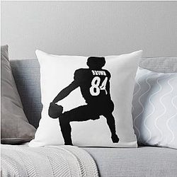 Antonio Brown Throw Pillow