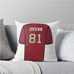 Antonio Brown Jersey Throw Pillow