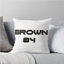 Antonio Brown Throw Pillow