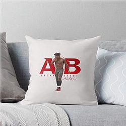 Antonio Brown Throw Cushion
