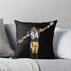 Antonio Brown Touchdown Throw Pillow