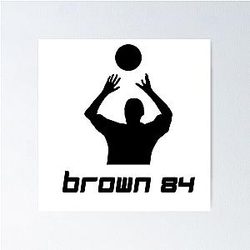 antonio brown shirt poster