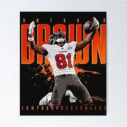 Antonio Brown Poster