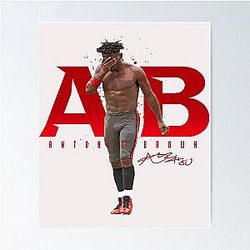 Antonio Brown Poster