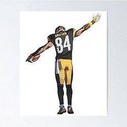 Antonio Brown Touchdown Dance Poster