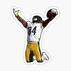 Antonio Brown Celebrates Touchdown