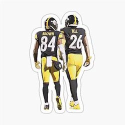 Antonio Brown and Leveon Bell Sticker