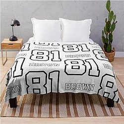 Antonio Brown Tampa Bay Buccaneers Official Throw Blanket