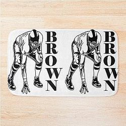 Antonio Brown Number 84 Bath Mat