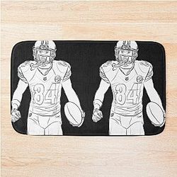 Antonio Brown NFL Sports Bath Mat
