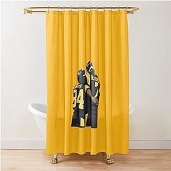 Antonio Brown and Ben Roethlisberger Shower Curtain