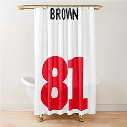 Antonio Brown Shower Curtain