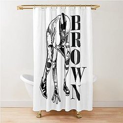 Antonio Brown Shower Curtain