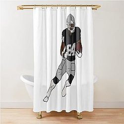 Antonio Brown - NFL Oakland Raiders Shower Curtain
