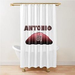 Antonio Brown Football Curtain