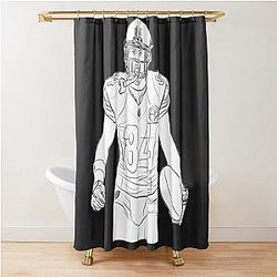 Antonio Brown Custom NFL Sports Shower Curtain