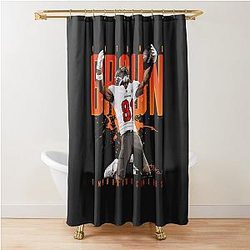 Antonio Brown Shower Curtain