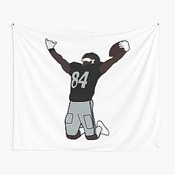Antonio Brown Touchdown Celebration NFL Oakland Raiders Tapestry