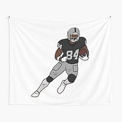 Antonio Brown - NFL Oakland Raiders Tapestry