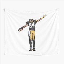 Antonio Brown Touchdown Dance Tapestry