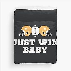 Just Win Baby Raider - Antonio Brown - Justin Jefferson Griddy Step Duvet Cover