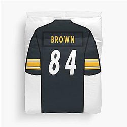 Antonio Brown Jersey Duvet