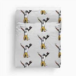 Antonio Brown Celebrates Touchdown Duvet Cover