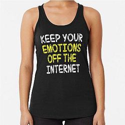 Keep your emotions off the internet Antonio Brown Tank Top