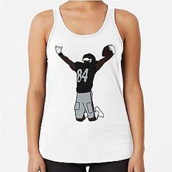 Antonio Brown NFL Oakland Raiders T-Shirt Racerback Tank Top