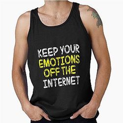 Keep Your Emotions Off the Internet Antonio Brown Tank Top