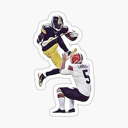 Antonio Brown Kicks Punter