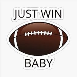 Antonio Brown Just Win Sticker