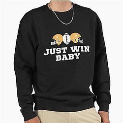 Just Win Baby Raider Antonio Brown Justin Jefferson Griddy Pullover Sweatshirt