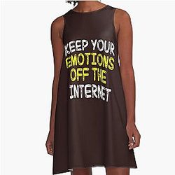 Keep your emotions off the internet Antonio Brown Dress